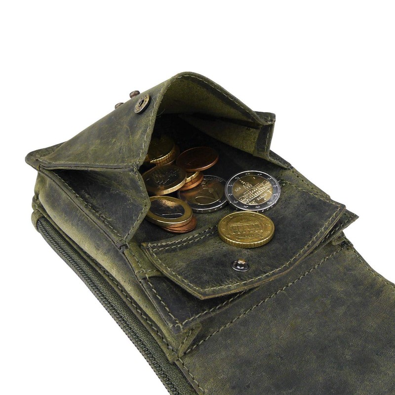 Greenburry Women's Vintage Bag, khaki, money belt