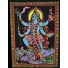Lungta Imports Huge Cotton Fabric Goddess Kali 43" X 30"