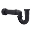 Westbrass D402NE-1-62 1-1/2" New England Style P-Trap with High Box