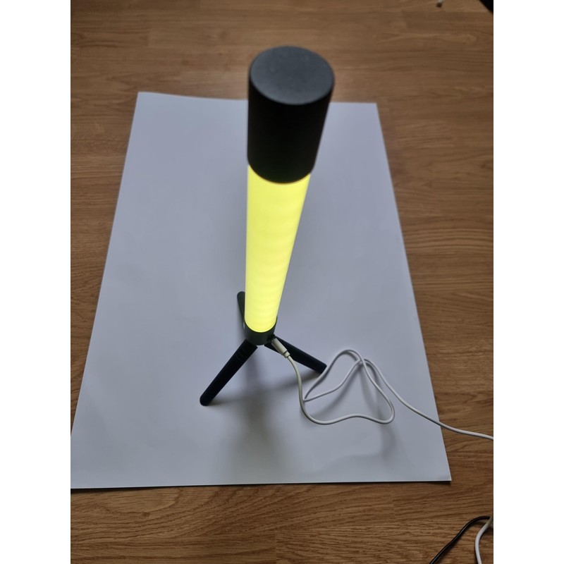 Modern LED Compact Table Lamp with Tripod Base - 360°