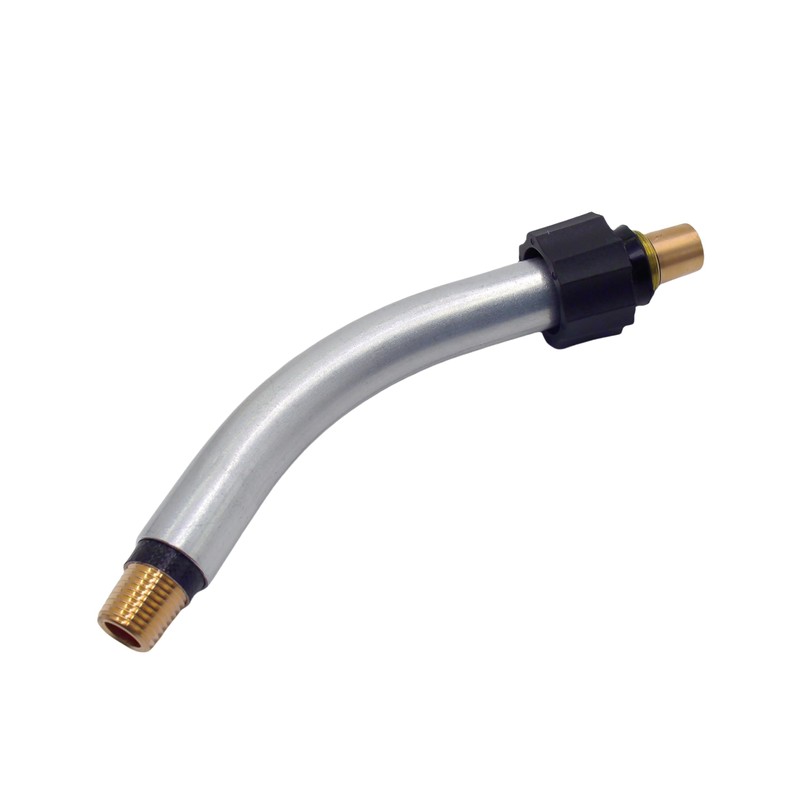 1-Piece MIG Gun Swan Neck QT3-45 (45 Degrees) for BERNARD