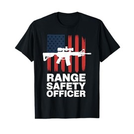 Range Safety Officer RSO Firearm Safety T-Shirt