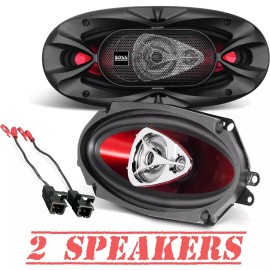 BOSS 400 Watts 4x10" Overhead Speakers for 1995-UP Tahoe, Yukon, Suburban