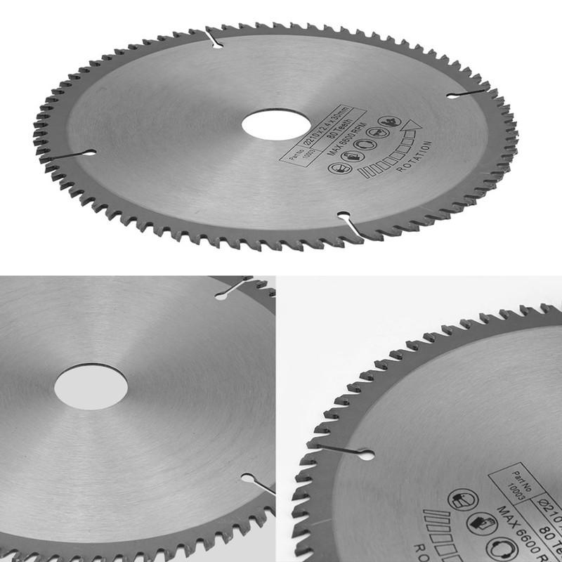 210mm 80 Teeth Bore Diameter 30mm Circular Saw Blade with
