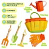 Kinderific Gardening Set, Tool Kit, for Kids, STEM, Includes Tote