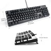 Qisan Mechanical Gaming Keyboard Full Size 104 Keys US Layout
