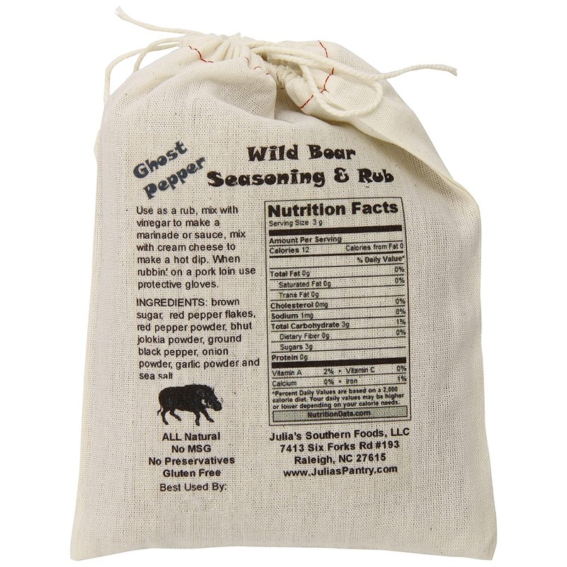 Wild Boar Wild Boar Rub, Ghost Pepper, 8 Ounce