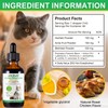 Cat Constipation Relief - Natural Laxative Drops with Pumpkin Fiber
