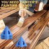 RUGLAMZHIP 40pcs Pyramid Stands, Painters Pyramids, Painter's Painting Stands Pyramids,