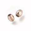 The New 5 Pcs Stainless Steel Rose Gold Plated Oval