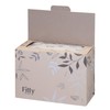 Fitty 7DAYS EX Plus Non-Woven Mask, White, Slightly Large, 100