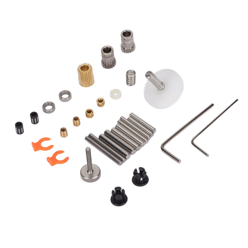 Double Pulley Extruder Kit Double Concave Gear Design Stable Feed