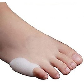 PEDIMEND Bunionettes Toe Protector (2PAIRS) - Tailor's Bunion Pads - Small Toe Valgus Correction - Cushion for Pinky Toes - Little Finger Bunion Guard - Unisex - Foot Care