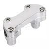 Unbranded Chrome 2" Risers 1" Handlebar Clamp For Harley Softail