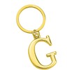 Freedale Gold Letter A-Z Keychain for Women Men Purse Handbags