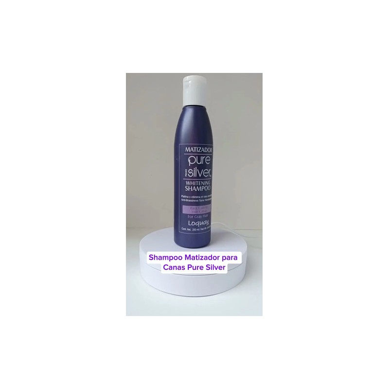 Loquay Pure Silver Shampoo Matizador