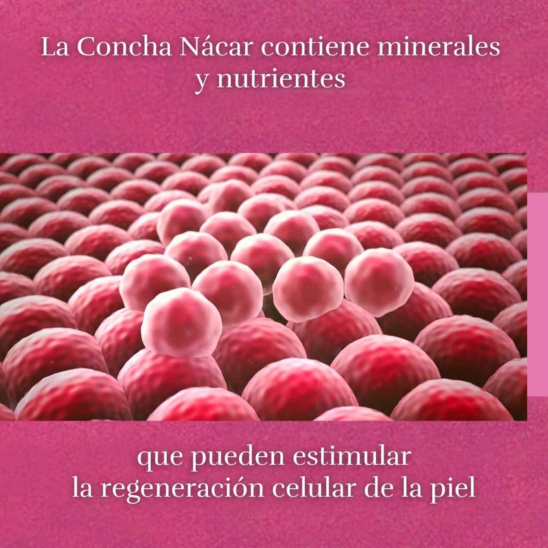 Crema Facial con Concha Nácar