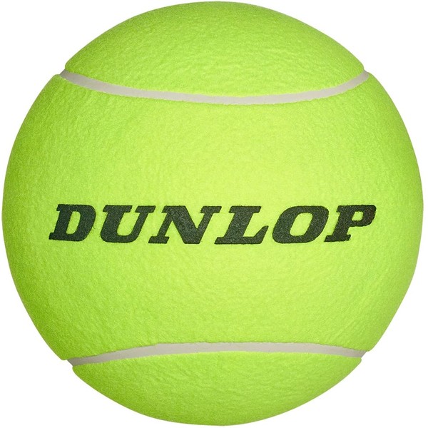 Dunlop TAC8201 Hard Tennis Ball, Medium Ball, Yellow