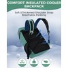 BAGLHER Cooler Backpack 30 Cans, Leakproof Waterproof Cooler Bag with