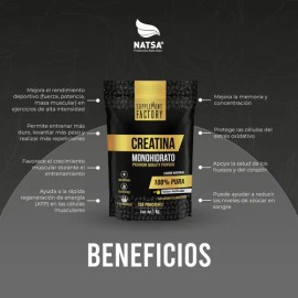 Creatina Monohidratada Pura 1 Kg Natural
