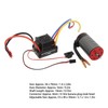 RC Brushless Motor, Brushless Motor Combo Set Remote Control Waterproof