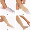 JYSNOW 4 x Smooth Fabric Compression Socks Dressing Aid