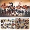 Medieval Knights Toys 110PCS Ancient Soldier Warriors Figures Toy Army