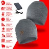 ActionHeat 5V Battery Heated Knit Hat - Rechargeable Cap For