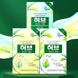 Dongseong Herbal Hair Color Cream Root Hair Dye Gray Gray Cover Speedy 140g, No. 1 Dark Black, 1 Piece / 동성 허브 염색약 칼라크림 뿌리 염모제 새치커버 스피디 140g, 1호 진한흑색, 1개