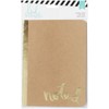 Heidi Swapp Cuaderno de Papel Kraft de 12,7 x 17,7