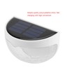 4Pcs Solar Powered LED Lights Outdoor Courtyard Waterproof Wall Mounted
