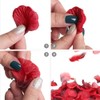 LZXD 1000 Pieces Champagne Artificial Silk Rose Petals Flower Decoration