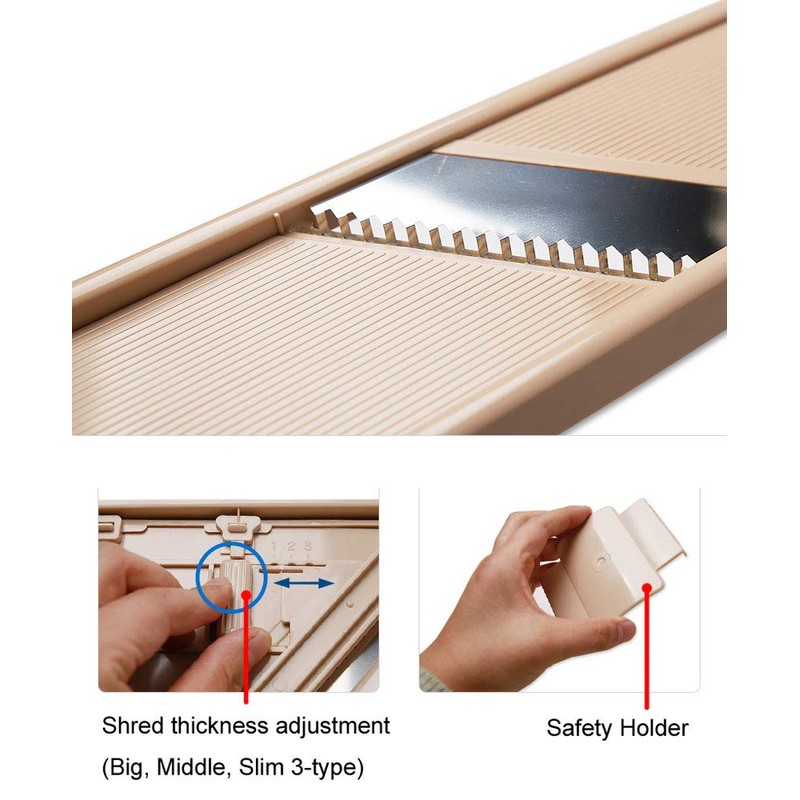 Bio Shred Knife Slicer Fruit Vegetable Grater Shred Slicer Control