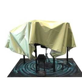 GUNKING E Drum Cover Silver Coating Anti-UV With Magic Tape Electric Drum Set Cover For Roland Yamaha...