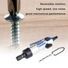 Pneumatic Screwdriver, 1/4" Pneumatic Air Screwdriver Reversible Straight Hand Screw