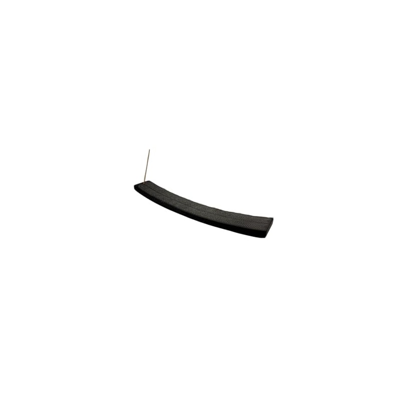 Black Slate Arrow Incense Stick Holder – Natural Stone Ash