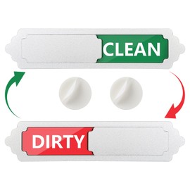 Clean Dirty Sign Dishwasher Magnet, Upgrade Dirty Clean Sign for Dishwasher, Easy to Read, Kitchen Decor