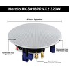 Herdio 320 Watts 2 Way Flush Mount Ceiling Speakers 4