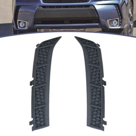 JESYMBX For Subaru Forester 2014-2019 Front bumper Fog Light Bezel Frame Decoration Trim Cover Left&Right