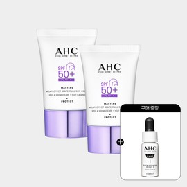 AHC Masters Melaprotect Waterfull Sun Cream 40ml x 2 + Pro-Shot Serum 5ml / AHC 마스터즈 멜라프로텍트 워터풀 선크림 40ml 2개+ 프로샷 세럼5ml