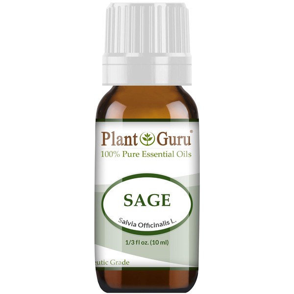 Sage Essential Oil (Austria) 10 ml 100% Pure Undiluted Therapeutic Grade.