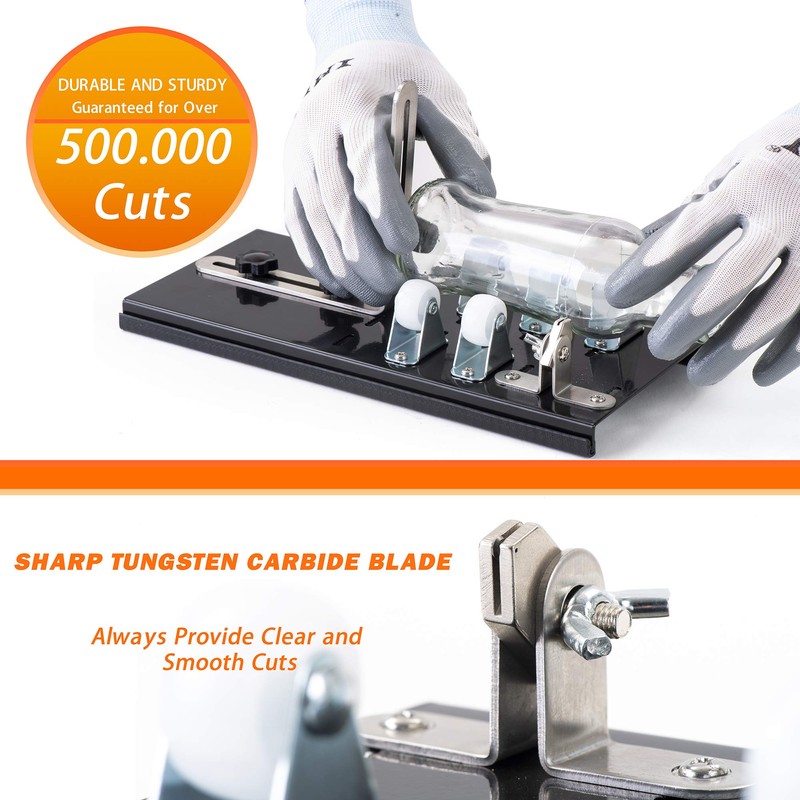 IMT Professional Bottle Cutter, Glass Cutter Wine Bottle Cutting Tool