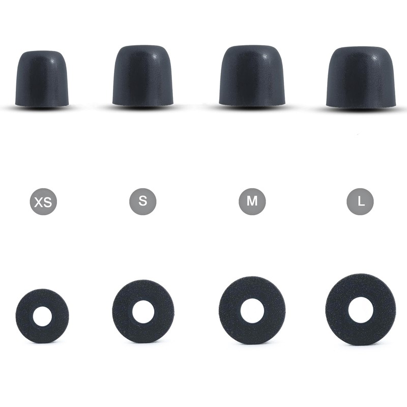 Klowcok Replacement Memory Foam Eartips for Axil GS Extreme 2.0