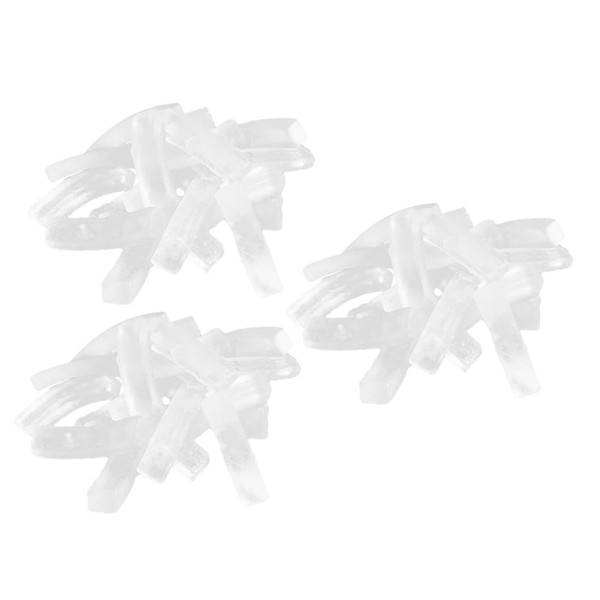 Operitacx Handmade Soap Base 3 Pack Transparent Melt Pour Organic