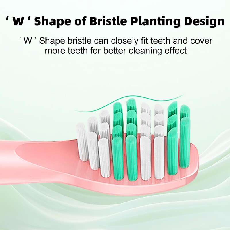 Compatible with Rtauys Electric Toothbrush Replacement Brush Heads,for Rtauys Electric