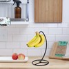 EGMEHOAD Banana Holder Stand, Banana Hanger Stand Black, Metal Bananas