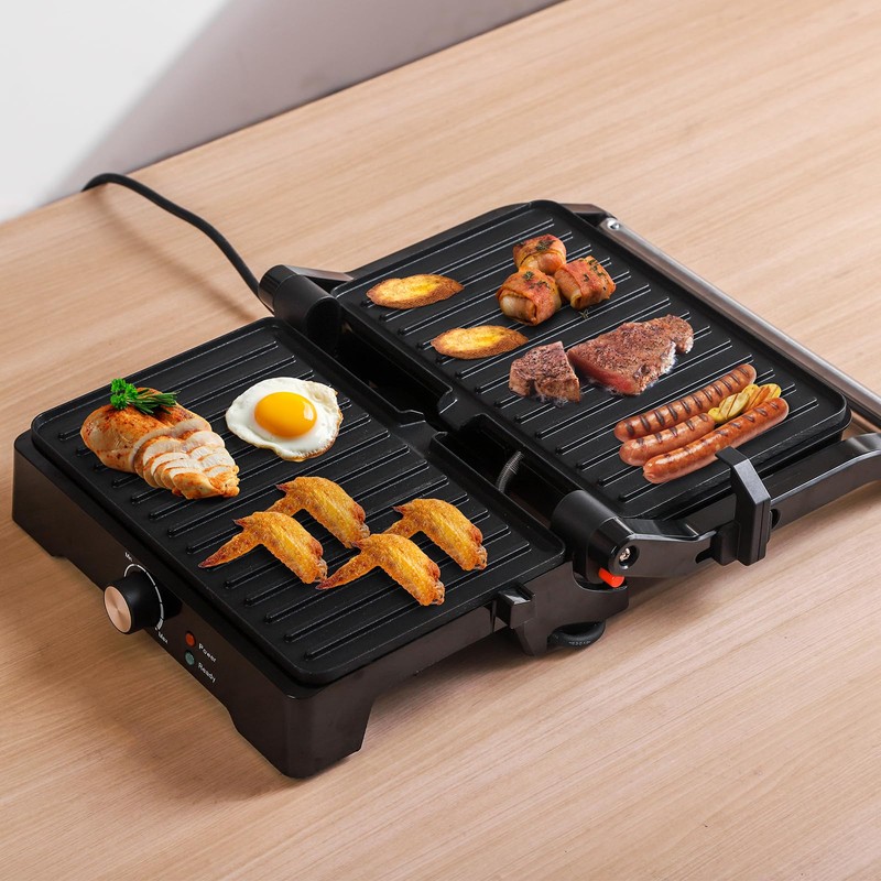 Panini Press Grill Sandwich Maker, Large Electric 3 in 1