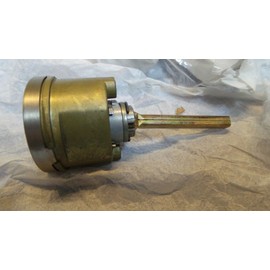 Baldwin Reserve 8BR0204004 Single Cylinder Deadbolt Cylinder Kwikset Smartkey with Housing and 2 Keys Satin Nickel Finish