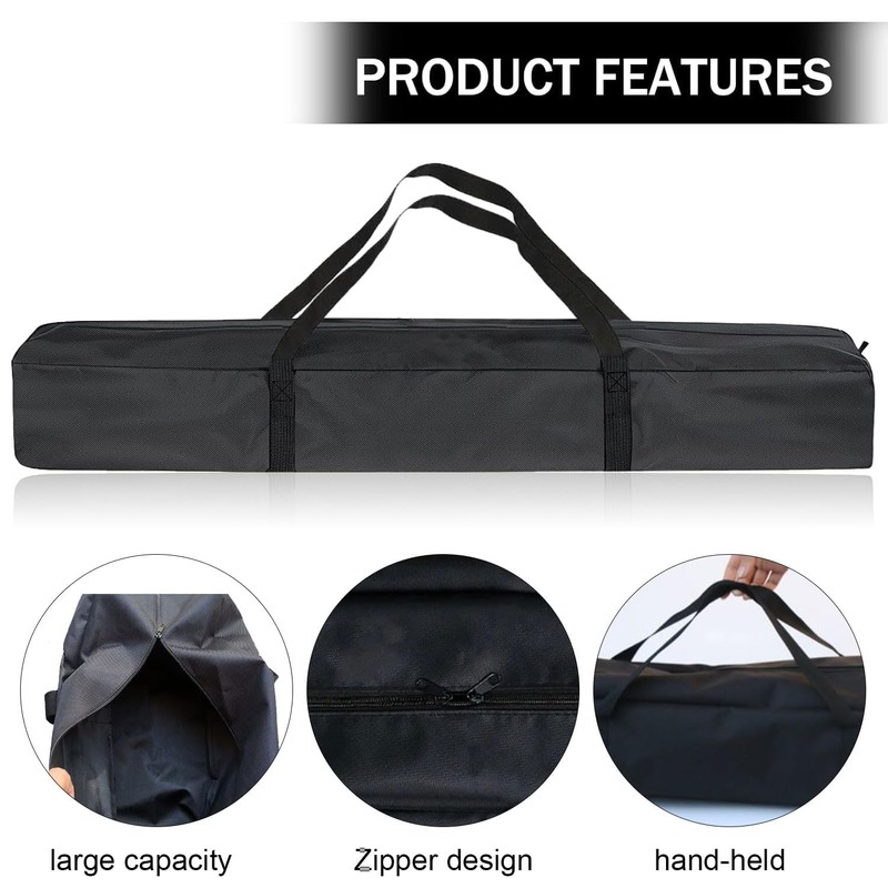 YeahBoom Light Stand Carry Bag, black, utilitarian, casual/sporty