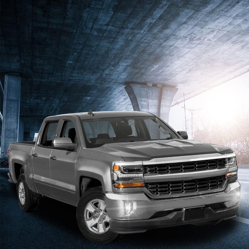 G-PLUS Smoky lens LED Fog Light Compatible With 2016-2018 Chevy